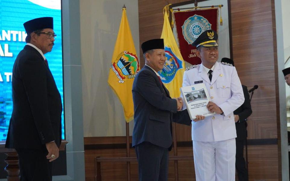 Agus Dwi Sulistyantono resmi jabat Pj. Wali Kota Tegal