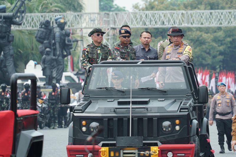 Polri siagakan 15 ribu personel pengamanan pengambilan sumpah Presiden Polri siagakan 15 ribu personel pengamanan pengambilan sumpah Presiden