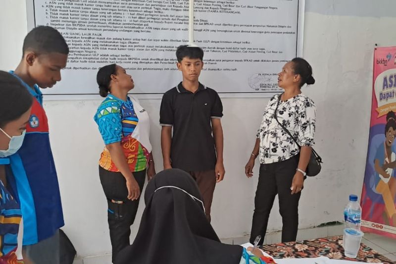 BKKBN Papua beri pendampingan calon pengantin untuk pemenuhan gizi BKKBN Papua beri pendampingan calon pengantin untuk pemenuhan gizi