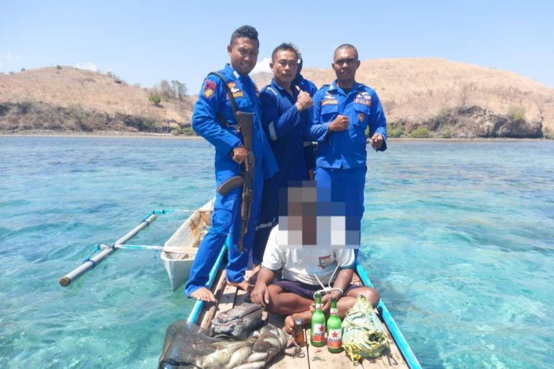 Polisi tangkap nelayan gunakan bom saat melaut