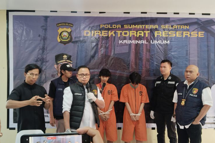 Polda Sumsel ungkap modus pencuri rokok spesialis toko swalayan