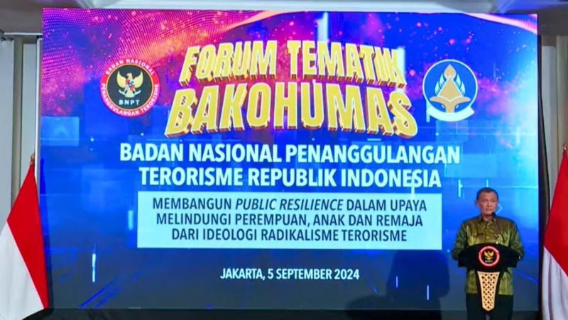 BNPT: Penyebar paham radikal bertujuan ganggu visi Indonesia Emas 2045
