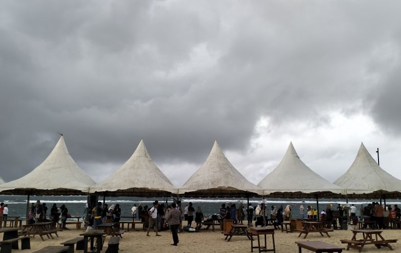 Panitia tunda final dayung PON nomor SUP akibat cuaca buruk Panitia tunda final dayung PON nomor SUP akibat cuaca buruk