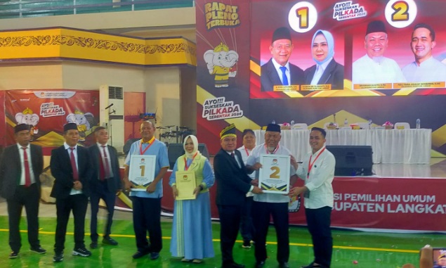 KPU Langkat tetapkan nomor urut dua pasangan cabup KPU Langkat tetapkan nomor urut dua pasangan cabup
