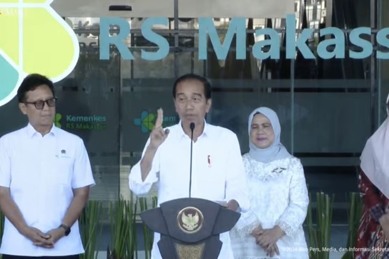 Jokowi luncurkan RS terbesar di Makassar cegah berobat ke luar negeri Jokowi luncurkan RS terbesar di Makassar cegah berobat ke luar negeri