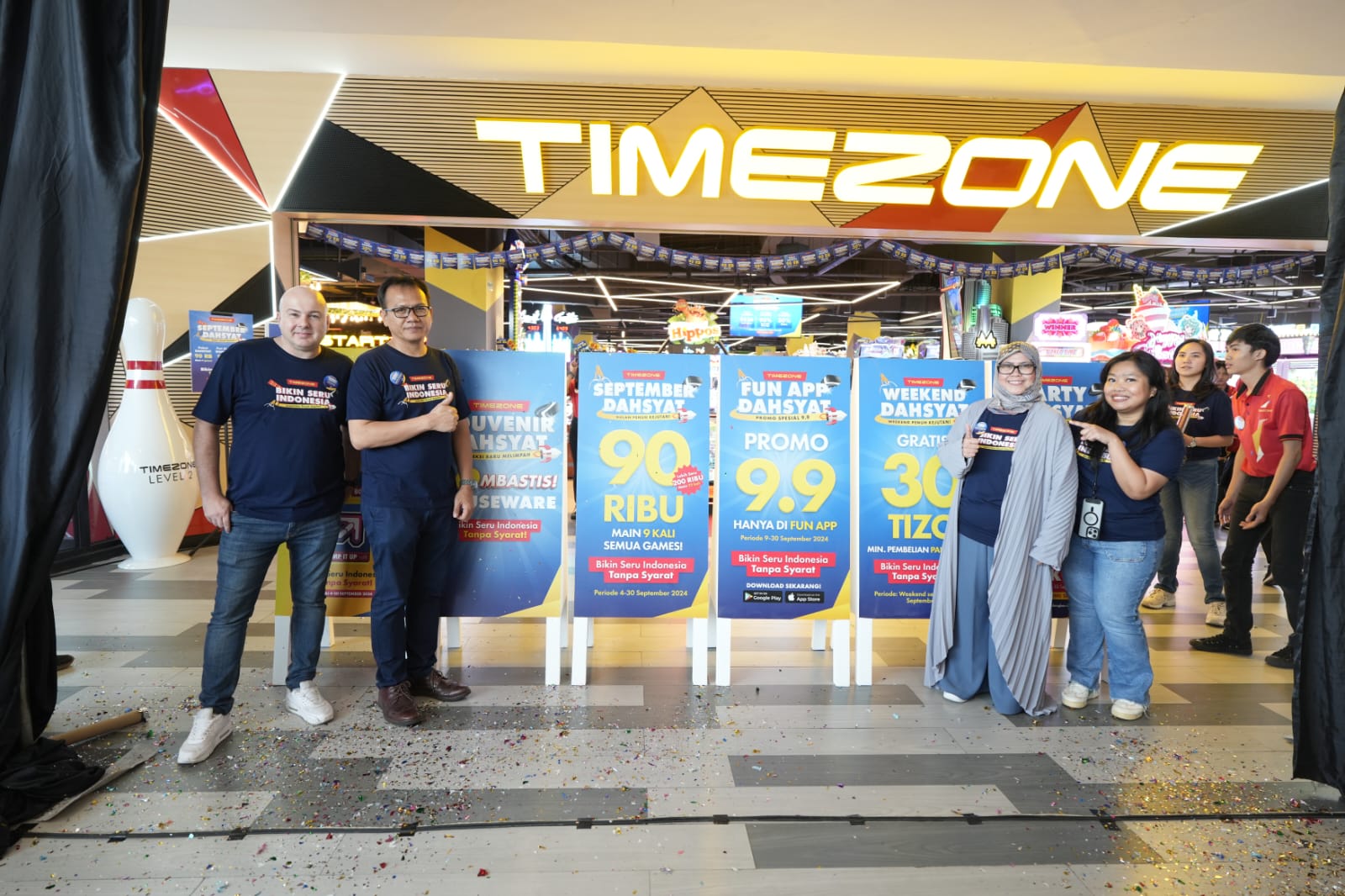 Timezone luncurkan Kampanye Bikin Seru Indonesiadi Hari Pelanggan Nasional Timezone luncurkan Kampanye Bikin Seru Indonesiadi Hari Pelanggan Nasional