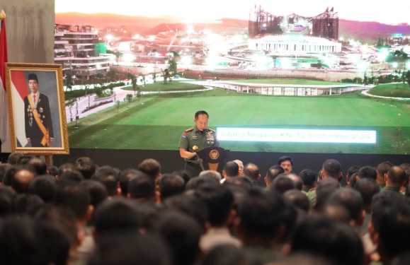 Panglima TNI hadiri pengarahan Presiden RI kepada TNI-Polri di IKN Panglima TNI hadiri pengarahan Presiden RI kepada TNI-Polri di IKN