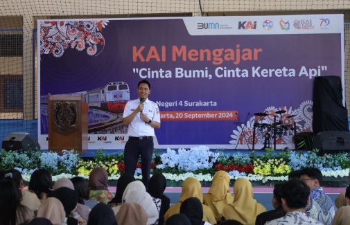 KAI Mengajar, alumnus pejabat KAI berbagi pengalaman saat jadi siswa KAI Mengajar, alumnus pejabat KAI berbagi pengalaman saat jadi siswa