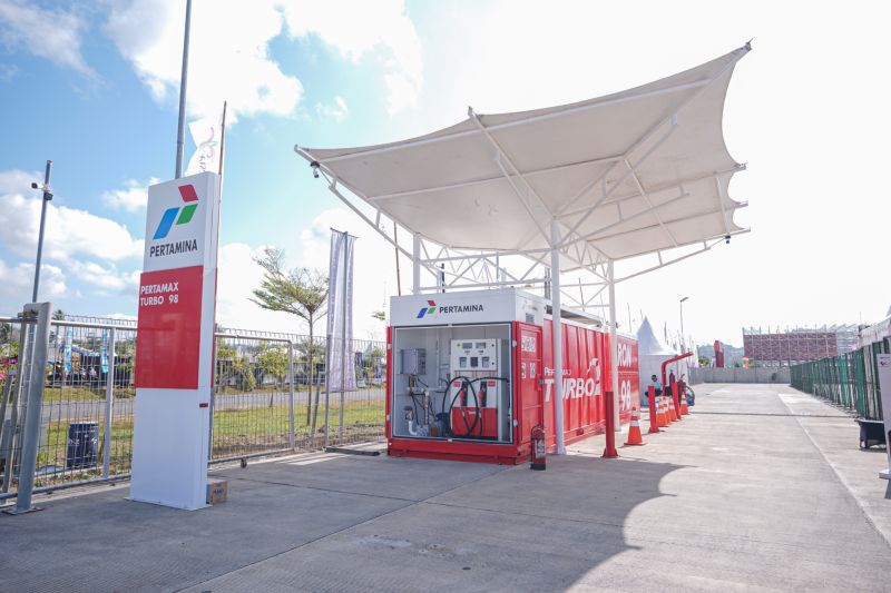 Pertamax Turbo hadir di SPBU modular area Pertamina Mandalika Lombok Pertamax Turbo hadir di SPBU modular area Pertamina Mandalika Lombok