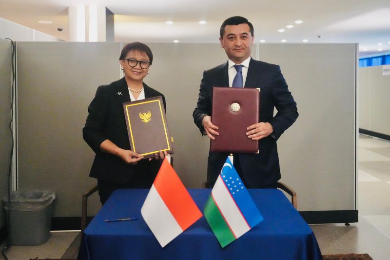 Menlu RI bahas penguatan kerja sama bilateral dengan Uzbekistan Menlu RI bahas penguatan kerja sama bilateral dengan Uzbekistan