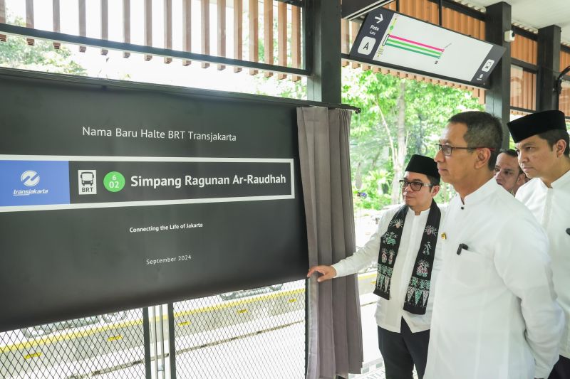 TransJakarta ubah nama Halte Ragunan selaras dengan Masjid Ar-Raudhah TransJakarta ubah nama Halte Ragunan selaras dengan Masjid Ar-Raudhah