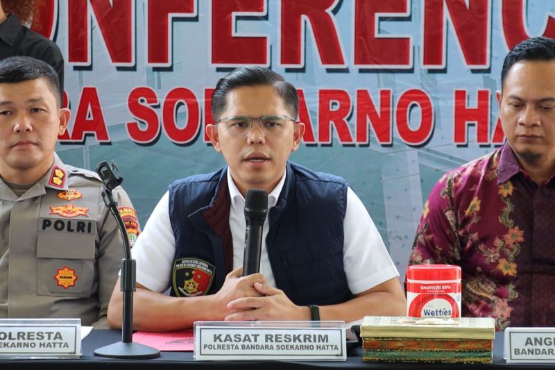 Polresta Soetta tangkap tersangka berangkatkan CPMI non prosedural Polresta Soetta tangkap tersangka berangkatkan CPMI non prosedural