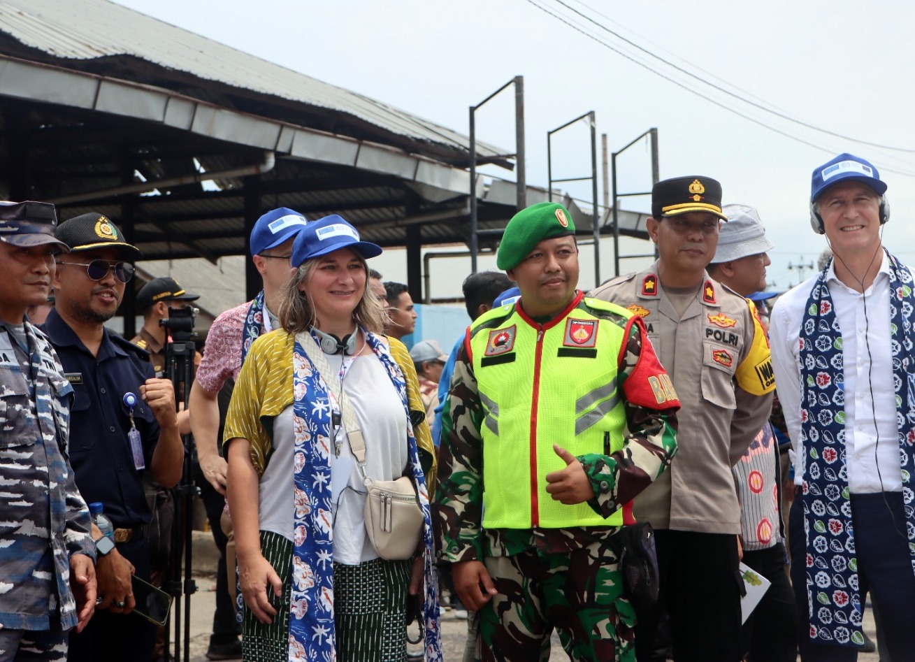 Polisi turunkan ratusan personel, amankan kunjungan delegasi EU-ILO di Kota Tegal
