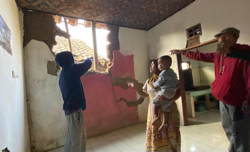 BNPB siapkan bantuan perbaikan rumah rusak akibat gempa Bandung