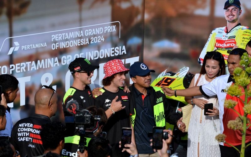 Bezzecchi dan Diggia percaya diri hadapi MotoGP Indonesia