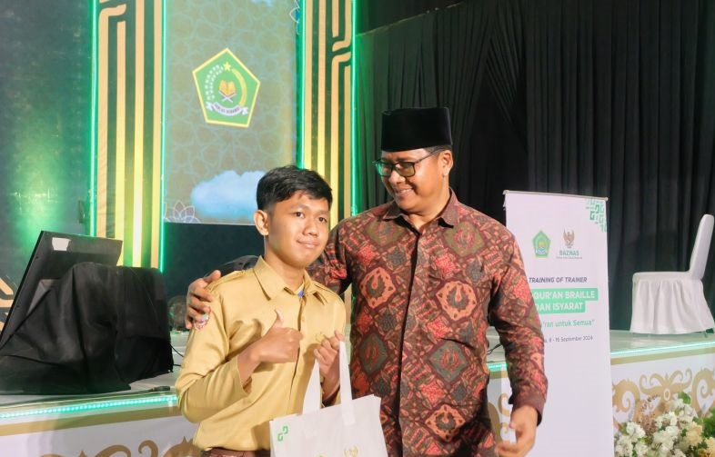 BAZNAS inisiasi zakat untuk Al Quran bagi disabilitas di MTQN ke-30 BAZNAS inisiasi zakat untuk Al Quran bagi disabilitas di MTQN ke-30
