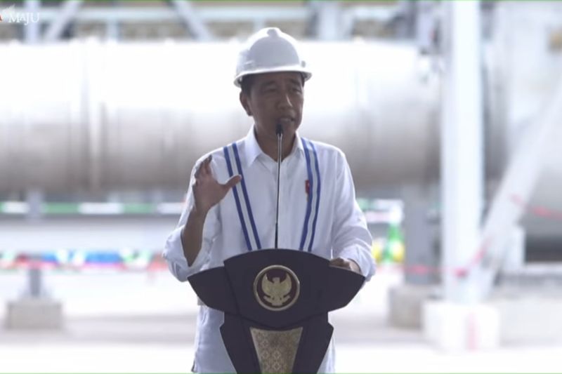Jokowi: Investasi smelter Gresik tambah pendapatan negara Rp80 triliun Jokowi: Investasi smelter Gresik tambah pendapatan negara Rp80 triliun