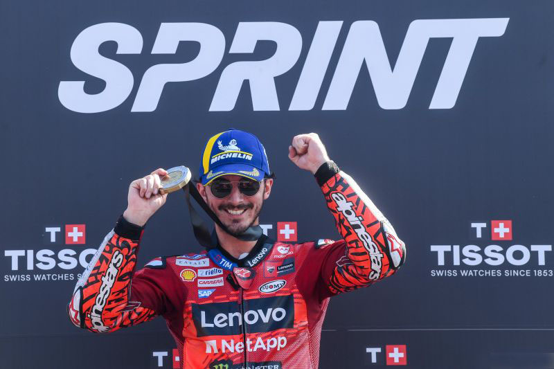 Bagnaia sebut strategi teknis jadi kunci kemenangan Sprint Mandalika Bagnaia sebut strategi teknis jadi kunci kemenangan Sprint Mandalika