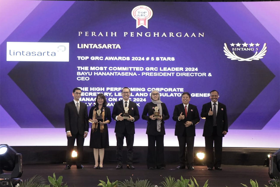 Lintasarta borong 3 penghargaan GRC Award 2024: Bukti komitmen pada tata kelola perusahaan yang baik Lintasarta borong 3 penghargaan GRC Award 2024: Bukti komitmen pada tata kelola perusahaan yang baik