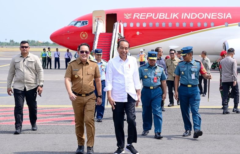 Presiden tiba di Jatim untuk resmikan smelter Freeport di Gresik