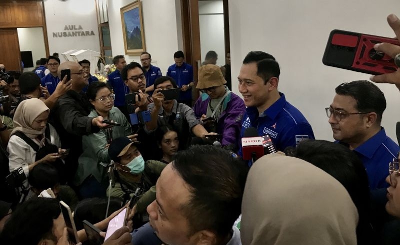 AHY respons isu jadi menterinya Prabowo