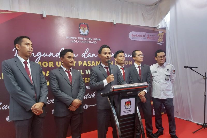 KPU Tangerang tetapkan lokasi pemasangan alat peraga kampanye