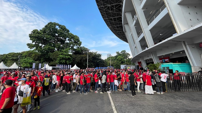 Penonton tanpa tiket masuk stadion GBK, pengamanan akan diperketat Penonton tanpa tiket masuk stadion GBK, pengamanan akan diperketat