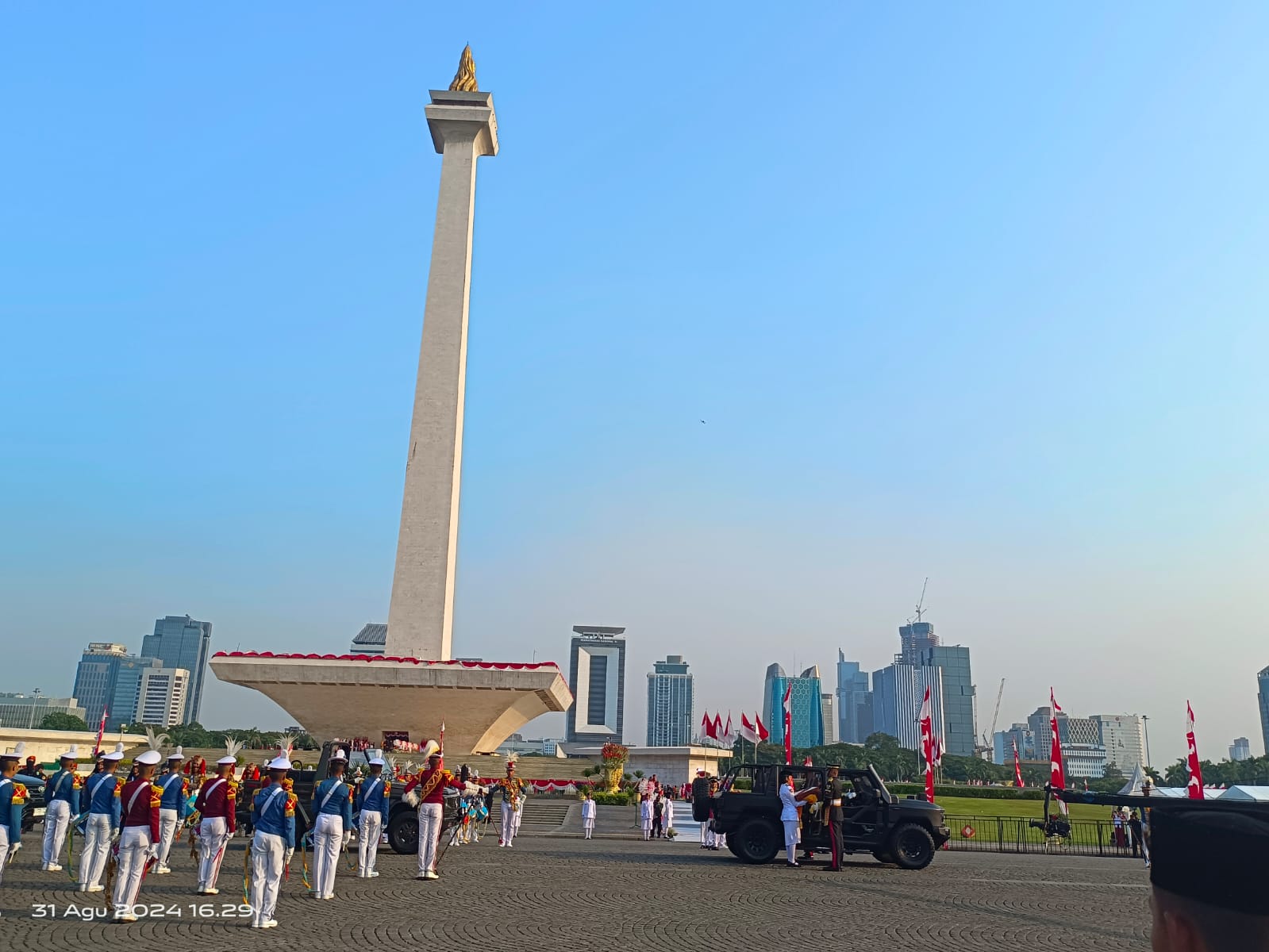 Sang Merah Putih dan teks Proklamasi kembali disimpan di Monas usai digunakan HUT ke-79 Kemerdekaan RI di IKN Sang Merah Putih dan teks Proklamasi kembali disimpan di Monas usai digunakan HUT ke-79 Kemerdekaan RI di IKN