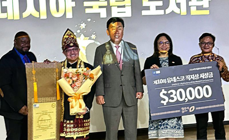 Perpusnas raih penghargaan UNESCO atas pelestarian naskah Nusantara Perpusnas raih penghargaan UNESCO atas pelestarian naskah Nusantara