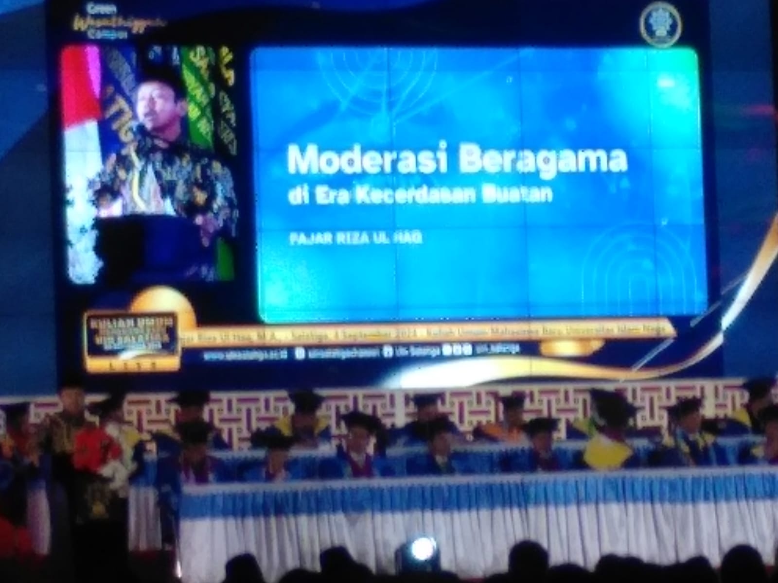 Mahasiswa baru UIN Salatiga dibekali literasi teknologi dan moderasi beragama Mahasiswa baru UIN Salatiga dibekali literasi teknologi dan moderasi beragama