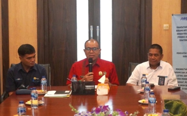 Pj. Bupati Langkat gandeng Bulog dan PLN dorong ketapang dan stabilitas listrik