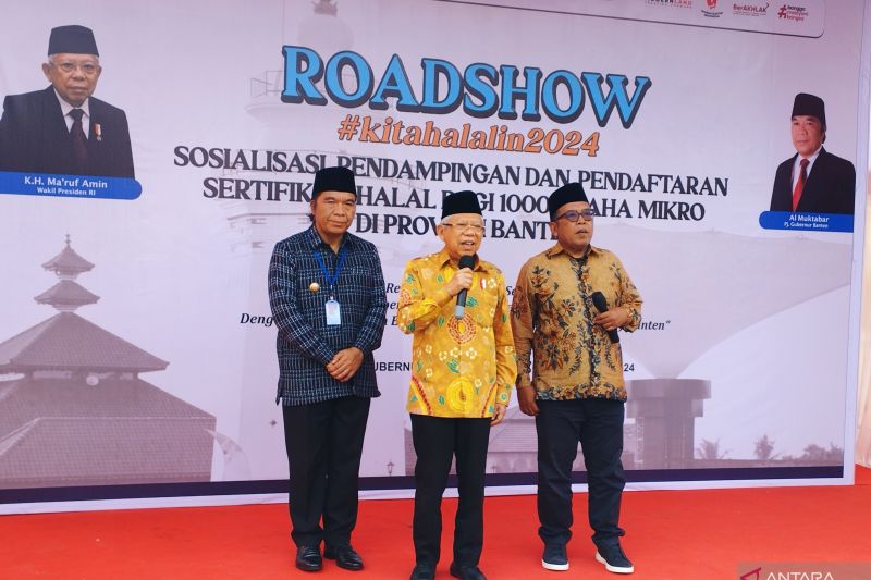 Wapres Maruf pamit kepada warga di Banten jelang purnatugas Wapres Maruf pamit kepada warga di Banten jelang purnatugas