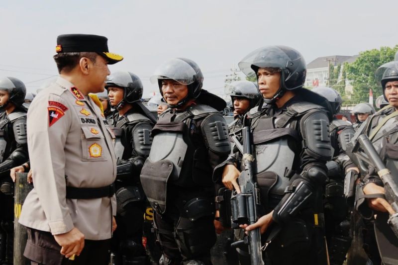 Polda Kalteng kerahkan 998 personel amankan kampanye Pilkada 2024 Polda Kalteng kerahkan 998 personel amankan kampanye Pilkada 2024