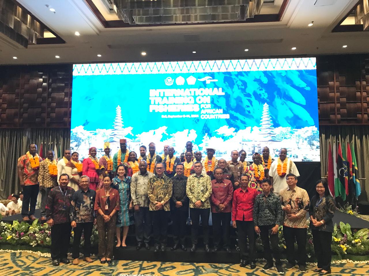 Delegasi Afrika ikuti pelatihan budidaya ikan lele dan nila di Bali 
