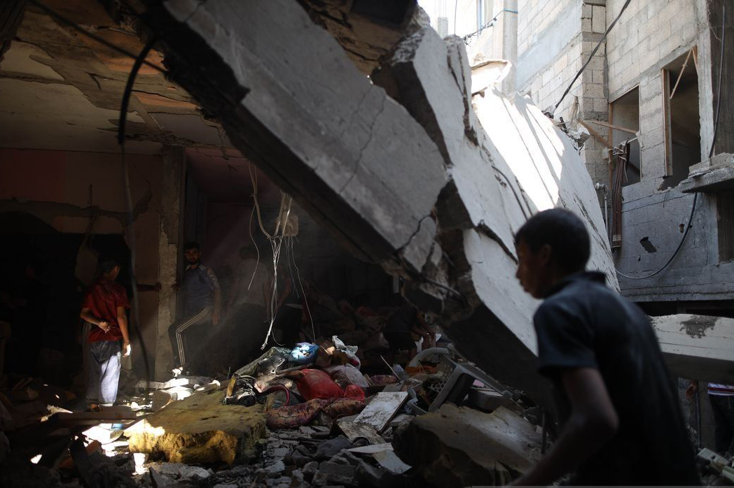 4 tewas dan 20 terluka setelah Israel bombardir pengungsian di Gaza 4 tewas dan 20 terluka setelah Israel bombardir pengungsian di Gaza