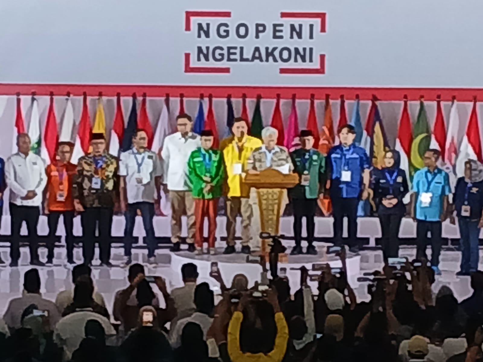 15 parpol deklarasi tim pemenangan Luthfi-Yasin, modal 14,3 juta suara menangkan Pilgub Jateng 15 parpol deklarasi tim pemenangan Luthfi-Yasin, modal 14,3 juta suara menangkan Pilgub Jateng
