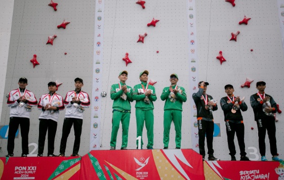 PON XXI Aceh-Sumut 2024: Kejutan besar dalam cabang olaharaga panjat tebing