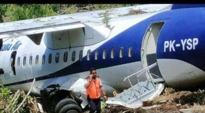 Pesawat Trigana Air gagal lepas landas di Bandara Serui