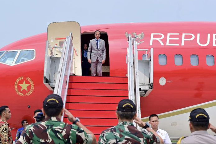 Presiden Jokowi ke Bali hadiri Indonesia-Africa Forum Ke-2 Presiden Jokowi ke Bali hadiri Indonesia-Africa Forum Ke-2
