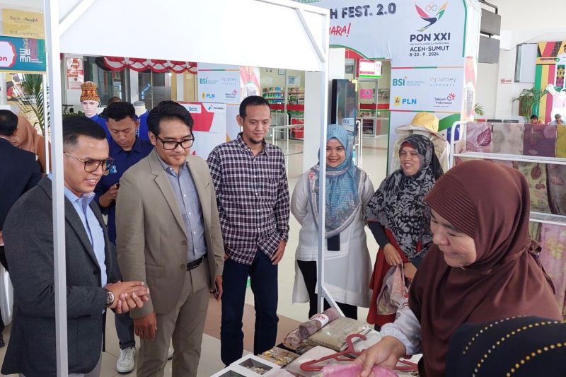 Sebanyak 2.200 produk UMKM terjual di Rumah BUMN Aceh Fest 2.0 PON XXI