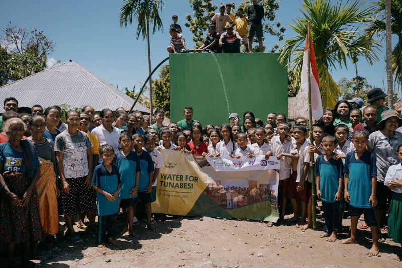 Desa Tunabesi di NTT atasi krisis air bersih dengan energi surya Desa Tunabesi di NTT atasi krisis air bersih dengan energi surya