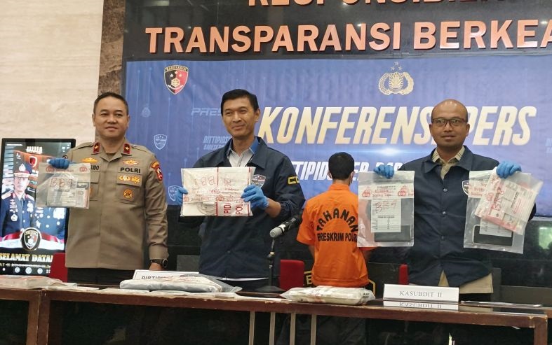 Polri bongkar kasus penyebaran data elektronik BKN Polri bongkar kasus penyebaran data elektronik BKN