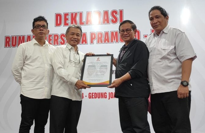 Rumah Bersama deklarasikan dukungan terhadap Pramono Anung-Rano Karno