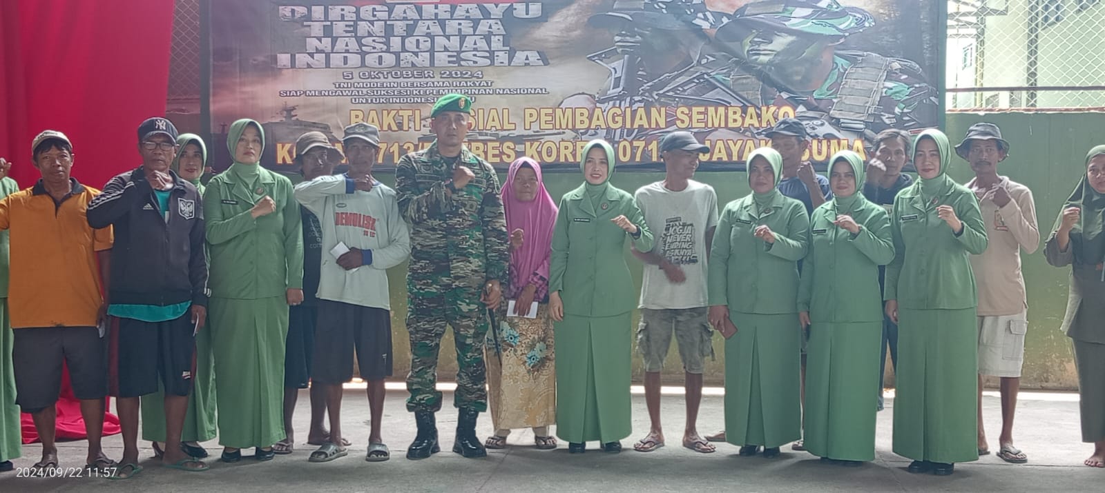 Peringati HUT ke-79 TNI, Kodim 0713/Brebes gelar bakti sosial Peringati HUT ke-79 TNI, Kodim 0713/Brebes gelar bakti sosial