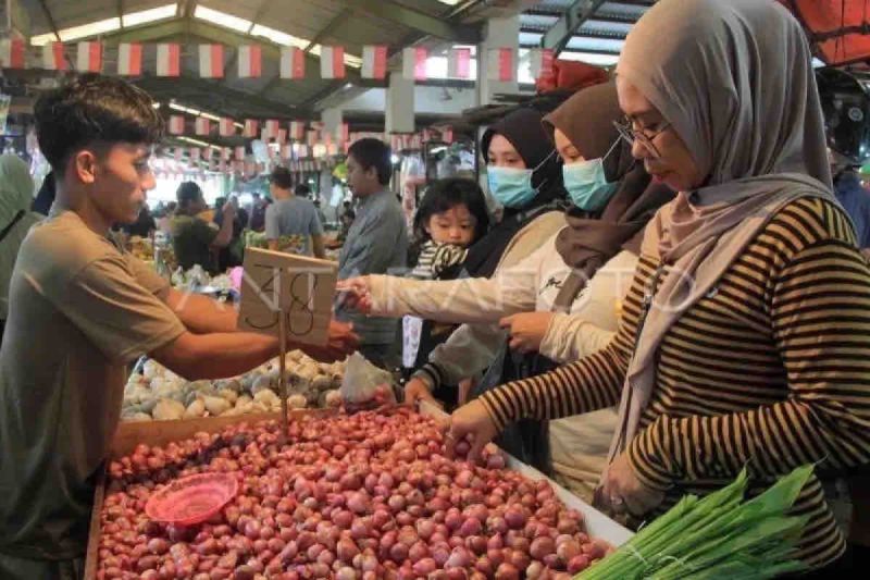 Harga bawang merah naik jadi Rp28.790 per kg Harga bawang merah naik jadi Rp28.790 per kg