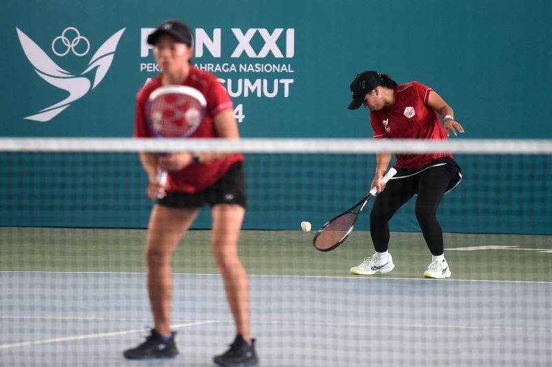 Atlet soft tenis ungkap kebiasaan unik saat bertanding Atlet soft tenis ungkap kebiasaan unik saat bertanding