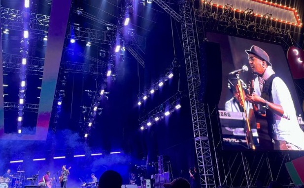 Tembang galau Glenn Fredly terdengar di Pestapora 2024 Tembang galau Glenn Fredly terdengar di Pestapora 2024
