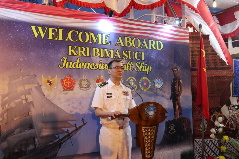 Pejabat AL China: Kedatangan KRI Bima Suci bentuk persahabatan PLA-TNI Pejabat AL China: Kedatangan KRI Bima Suci bentuk persahabatan PLA-TNI