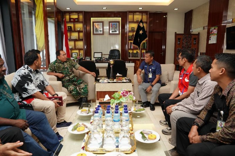Pertamina-Kodam Cenderawasih perkuat koordinasi penyaluran BBM Pertamina-Kodam Cenderawasih perkuat koordinasi penyaluran BBM
