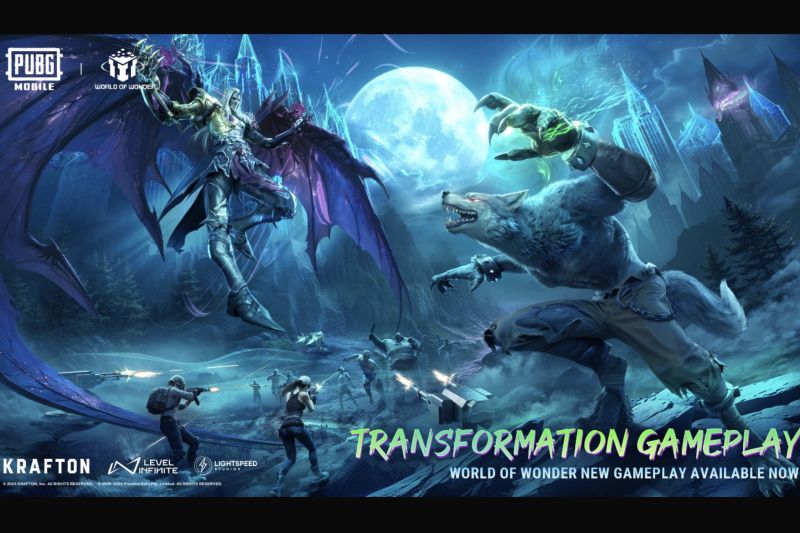 PUBG Mobile luncurkan pembaruan tema Bloodmoon Awakening
